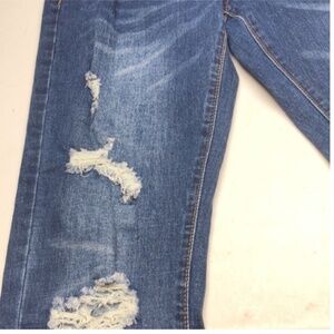 FACTORY DISTRESS MENS UH DENIM SLIM JEANS 32x32 ⭐️